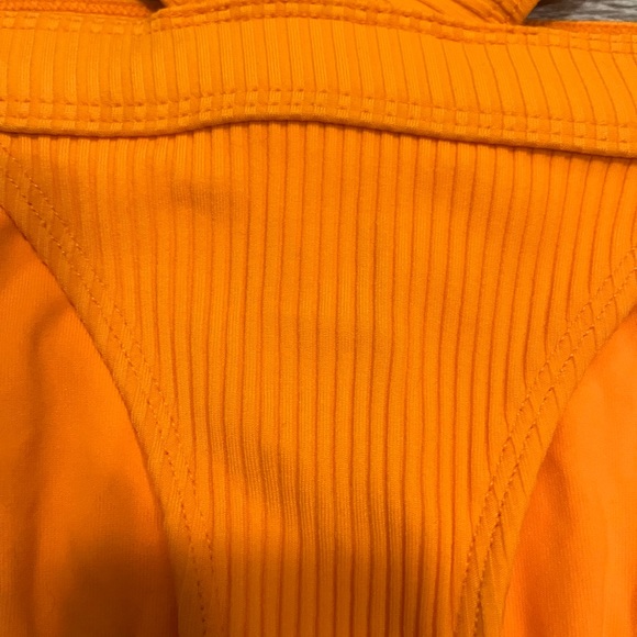 Minimale Animale Orange Ribbed Bikini Bottom - Picture 2 of 5